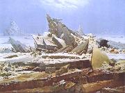 Caspar David Friedrich The Wreck of the Hope (nn03) china oil painting reproduction